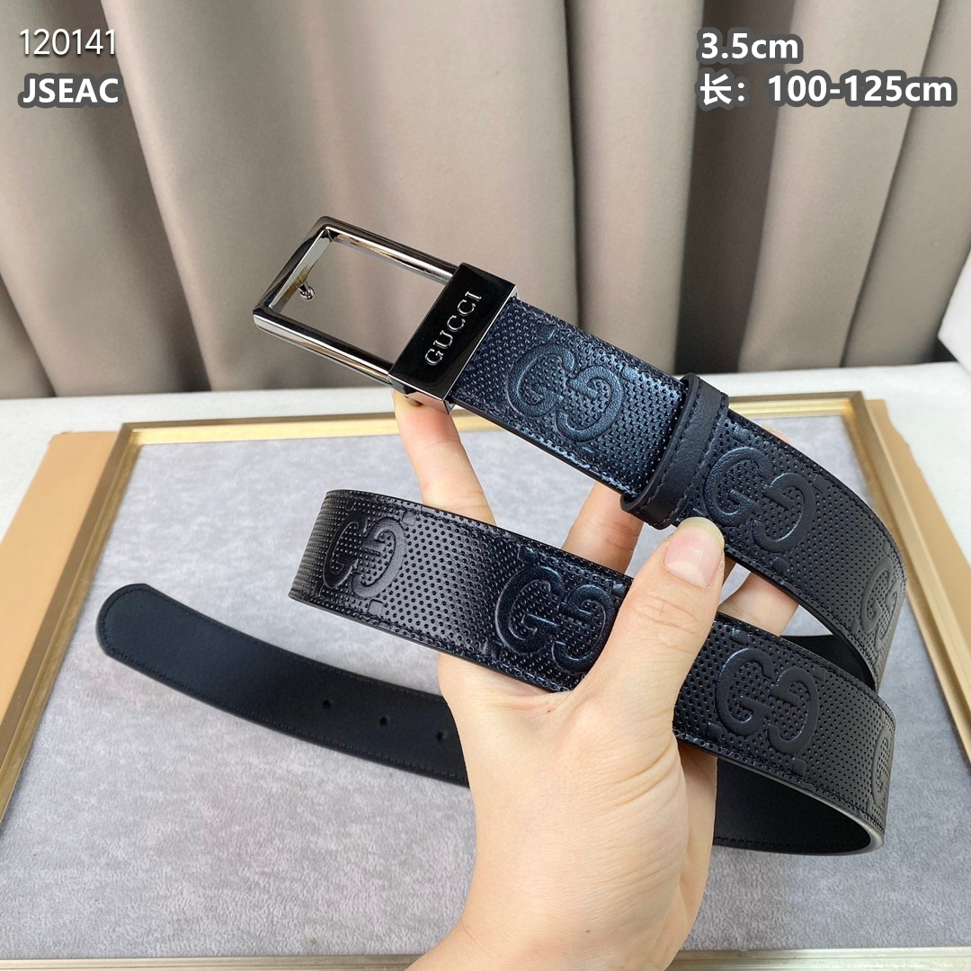 Gucci belt 35mmX100-125cm 8L04